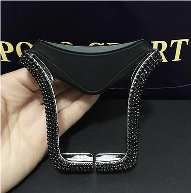 Car Diamond U-Shaped Phone Holder